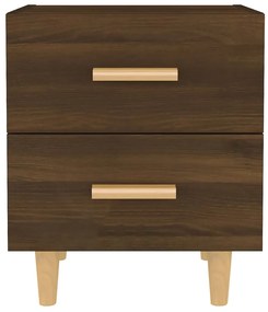 Mesas de cabeceira 2 pcs 40x35x47,5 cm carvalho castanho