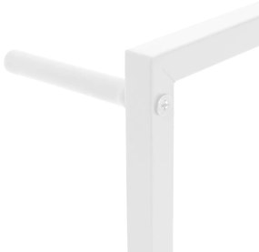 Toalheiro 45x10x115 cm aço branco