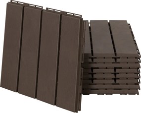 Conjunto de 9 Estrados para Exterior e Interior – 30x30 cm | 9 Peças c