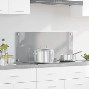 vidaXL Proteção de Cozinha Cinzento-claro 90 x 40 x 0.6 cm