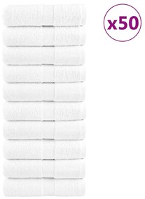 Toalhas de mãos premium SOLUND 50 pcs 30x30 cm 600 g/m2 branco