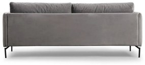Sofá de 3 Lugares Sino – Cinzento – 217 cm x 87 cm x 90 cm
