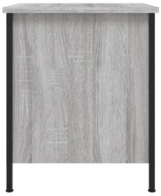 Mesas cabeceira 2 pcs derivados de madeira cinzento sonoma