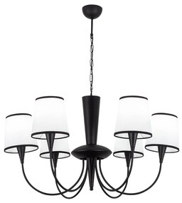 Chandelier Pardo – Preto – Diâmetro 75 cm x Altura 85 cm