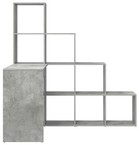 Secretária de canto Cinzento cimento 101,5 x 149,5 x 149,5 cm