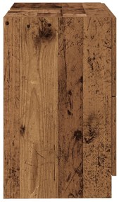 Armário de Pia Madeira Antiga 78x37x59 cm Madeira Engenharia