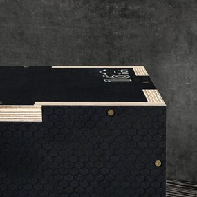 SPORTNOW Caixa Pliométrica com 3 Alturas Diferentes Caixa de Saltos pa
