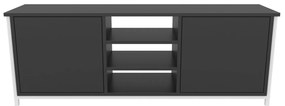 Móvel TV Otis – Branco e Antracite – 140x35,3x50,8 cm