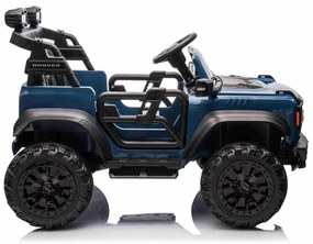 Carro elétrico para crianças 24V 2 lugares Ford Bronco XXL com tração traseira, licenciado Rodas Plástico Azul