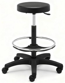 Bancos Altos de Trabalho Pp C/ Apoio de Pés Peru (Cadeiras de Escritório / Estirador)