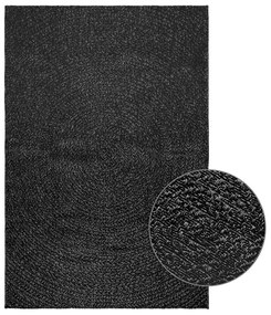 vidaXL Tapete ZIZUR antracite 120x170 cm aspeto juta interior exterior