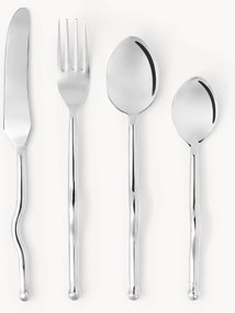 Conjunto de talheres polidos Juno, conjunto de 4