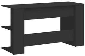 Secretária 140x50x75 cm derivados de madeira preto
