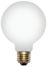 Dimmable LED Bulb G95 E27 6W 2700K White Matt