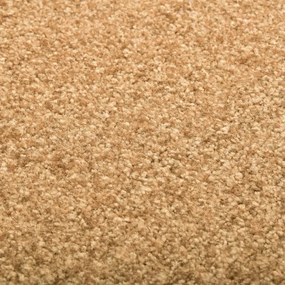 Tapete de porta lavável 90x150 cm creme