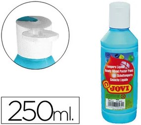 Guache Liquido Jovi 250 Ml -Azul Cyan