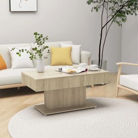 Mesa de centro 96x50x45 cm derivados de madeira carvalho sonoma
