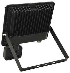 Projetor c/ iluminação LED e sensor 50 W branco quente