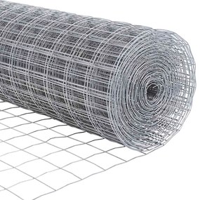 Cerca Euro com 13 Postes Flangeados de 0,4 x 50m em Aço Galvanizado