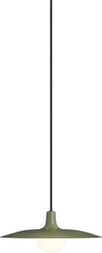 Candeeiro suspenso retro verde para sistema de calhas monofásico - Slimline Panzi