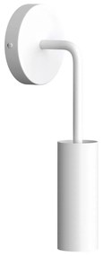 Fermaluce Metal aplique de metal com Tub-E14 e extensão dobrada - Branco / Não