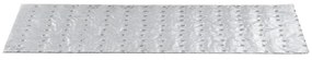 Tapetes escada adesivos retangulares 15 pcs 76x20 cm cinzento