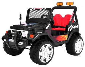 Jipe elétrico para Crianças 12V RAPTOR Drifter Rodas de EVA Preto