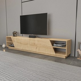 Móvel de TV Rhodes – Carvalho – 240 cm x 37,1 cm x 47,4 cm