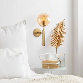 Aplique de Parede King – Dourado – 15 x 20 x 40 cm