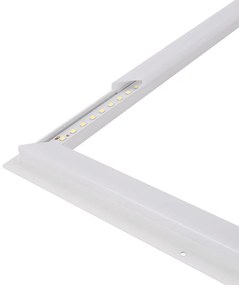 Pack 2 Painéis Led FRAMELUX 42W, driver LIFUD, 60x60 cm branco quente