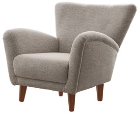 Cadeira Wing Teddy – Cinza – 85x82x85 cm