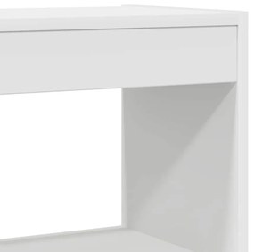 Gabinete de Livros/Divisor de Ambiente Branco 80x30x198 cm