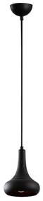 Candeeiro Suspenso Berceste – Preto – 16 cm x 117 cm