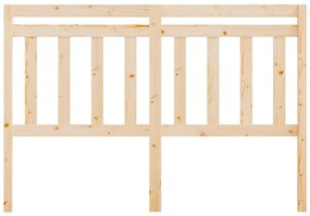 Cabeceira de cama 156x4x100 cm pinho maciço