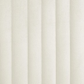 Cadeiras de jantar 6 pcs veludo cor creme