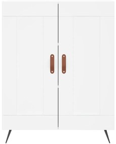 Armário alto 69,5x34x180 cm derivados de madeira branco