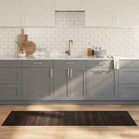vidaXL Tapete retangular 60x200 cm bambu castanho-escuro
