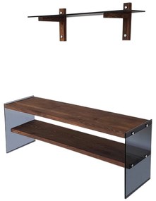 Unidade de TV TV101 – Nogueira – 120x45x35 cm