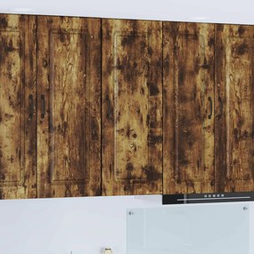 vidaXL Armário de Cozinha Kalmar Carvalho Defumado 40 x 31 x 100 cm