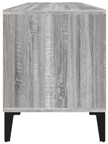 Móvel de TV 100x34,5x44,5 cm derivados madeira cinzento sonoma
