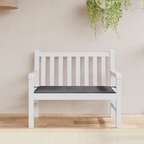 vidaXL Almofadão p/ banco de jardim 120x50x4cm tecido oxford antracite