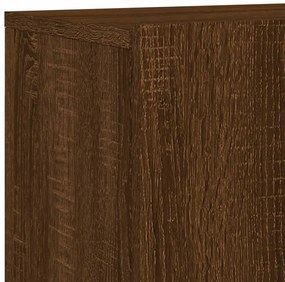 Móveis de parede para TV 2 pcs 60x30x41 cm carvalho castanho