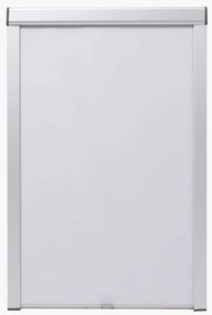 Persianas de enrolar opacas, branco, 104