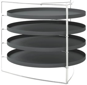 Formas para pizzas com suporte Ø 28 cm aço