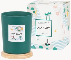 Vela perfumada artesanal Mallorca (pêssego, abacate, magnólia)