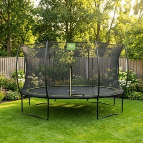 Trampolim redondo Silhouette ø427 cm - preto