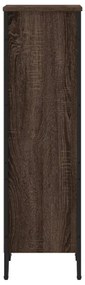 Estante 50x31x106 cm derivados de madeira carvalho castanho
