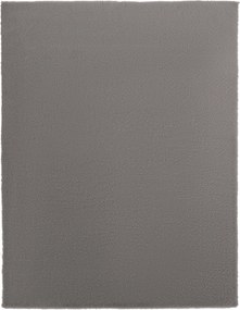 HOMCOM Tapete de sala 200 x 140 cm tapete de pelo longo, lavável na máquina, antiderrapante, em pele sintética, cinza claro | Aosom Portugal
