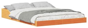 Estrutura da Cama Castanho-mel 140 x 190 cm
