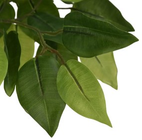 Figueira artificial 1260 folhas 200 cm verde